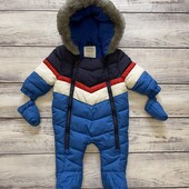 Зимовий комбінезон 0-3 міс