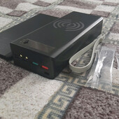 ✅ Потужний павербанк charger 90000mAh Powerbank + LED світильник