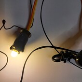 Электрический фонарь со светодиодной подсветкой Светящаяся палочка можно вместо свечи, испытано