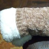 плюшевые длинные носки на меху