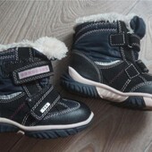 Теплі чобітки на хутрі tex р24(устілка 16 см)