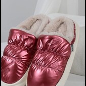 Шикарнющие теплющие тапочки