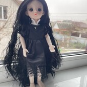 Шарнірна лялька Венздей,28 см, ідеальний стан
