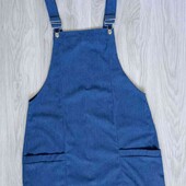 Shein брендовый стильный сарафан с карманами размер М евро 40/42