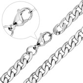 Ланцюжок Stainless Steel нержавіюча сталь 5мм 50см