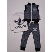 Костюм дитячий тринитка фліс 98-158 кольори