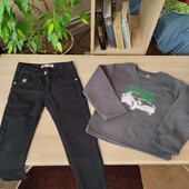 У лоті теплі штани і кофта з начосом