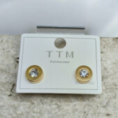 Сережки Stainless Steel нержавіюча сталь