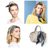 ♕ Стильний шарф-шаль в французькому стилі від Tchibo (Німеччина)