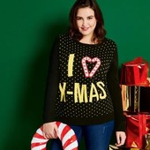 Эсмара! Новогодний женский свитер! 40/42 евро (46/48 наш), полномерит! Лот 19