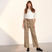 ♕ Елегантні ткані штани з поясом від Tchibo (Німеччина) розмір наш 44-46(36 євро)