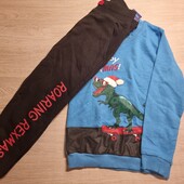 Лупилу! Крутезный новогодний спортивный костюм для мальчика! 110/116! Лот 41