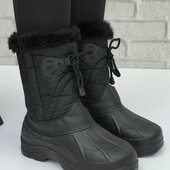 Теплі зимові калоші-дутики • Водонепроникні •