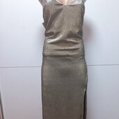 Блискуча сукня на бретелях