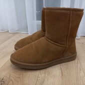 Зимові уггі натуральна замша +овчина 41 розмір устілка-27