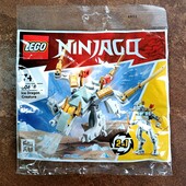 Lego Ninjago "Ice Dragon Creature" (30649). Оригінал.