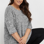 Розкішний светр від Yessica, розмір 56/58. Нова. Фото 1 приклад.