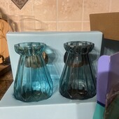 2-стеклянные вазы