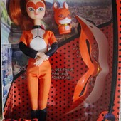 кукла лялька Рена Руж лиса леді баг кішка