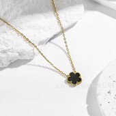 Підвіска Stainless Steel нержавіюча сталь з п'ятьма листами конюшини, клевер