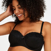 Арт.163 Бюстгальтер жіночий чорний від hunkemoller Євро розмір 75С