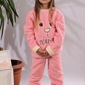 Плюшева мякенька тепленька піжама 5-6років.