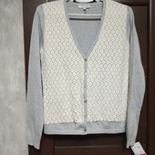 Розпродаж!!! Брендовая новая красивая коттоновая кофта-кардиган р.12-14