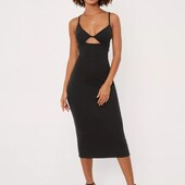 Міді сукня в рубчик Nasty Gal, розмір 10