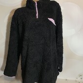 Тепленький женский реглан/свитер Тедди размер 52/54, состояние отличное