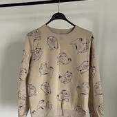 Світшот жіночий утеплений на флісі беж L