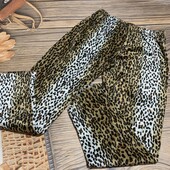 Тепленькие штанишки для дома и сна размер С, состояние отличное