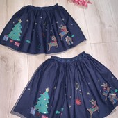 Спіднички новорічні на 4-5 та 6-7років.