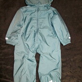 Комбинезон/дождевик fox&bunny на натуральной подкладке в отличном состоянии/нюанс