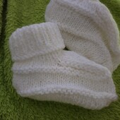 Носки, следки, тапочки ручной работы, вязка ручная, унисекс