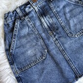 Трендова стильна джинсова спідниця, 8-9 років