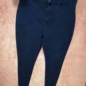 Джинсы стрейч-коттон батал утягивающие Topshop р 54-58