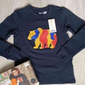 Lupilu брендовый новый термореглан на ребенка цвет синий рост 122/128 см