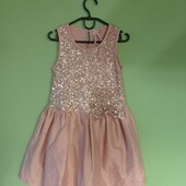 платье для девочки возраст 5-7оригинал.Новое