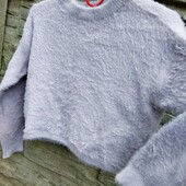 ❤️☀️❤️ Классный пушистый свитер свитшот оверсайс. Тёплый. Идеальное состояние.
