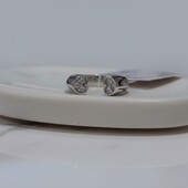 Стильна срібна каблучка Сердечко