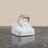 Стильна каблучка з улекситом 18 розміру