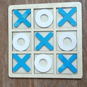 Дерев'яна настільна гра Хрестики - Нуліки