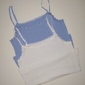 Котонова майка з мереживом Oyanda L Німеччина!