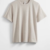 Футболка беж меланж ❤️бавовна