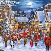 Схема для алмазної мозаїки 30*40+ камінчики повна викладка. Дві моделі