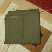 Ткань оливкового цвета 100 % шерсть, цена -блиц цена