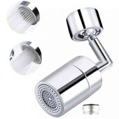 Універсальна насадка на кран з фільтром аератор з поворотом Water Mixer 720°