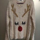 Свитер новогодний,травка