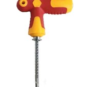 Викрутка Т-подібна, двостороння з фіксатором