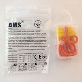 Беруші багаторазові вкладки протишумові AMS 2113 в футлярі